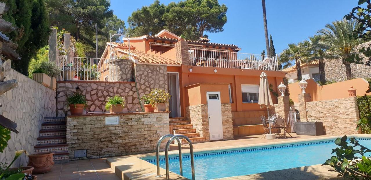 Villa En Denia Con Vistas Al Mediterraneo Ngoại thất bức ảnh