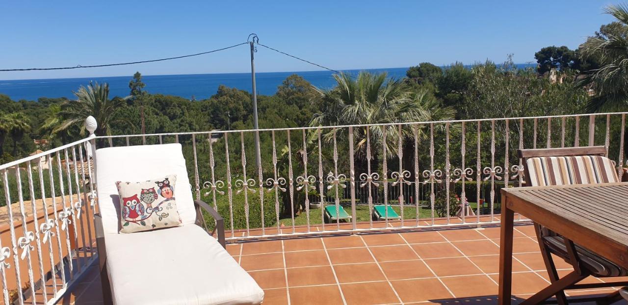 Villa En Denia Con Vistas Al Mediterraneo Ngoại thất bức ảnh